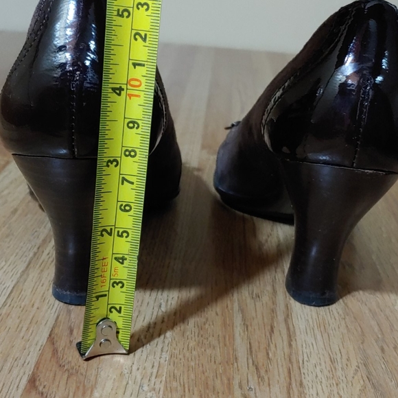 Sofft Leather & Suede Heels 7M - Picture 9 of 14